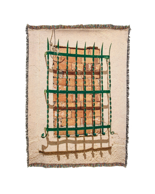 "GRID" Woven blanket